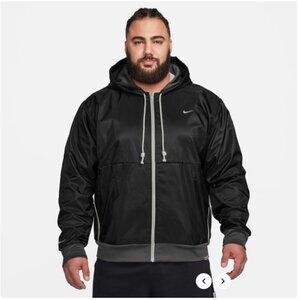 Nike Therma-FIT Standard Issue Oversized Waterproof Zip Hoodie Jacket Size L